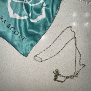White Kendra Scott Necklace